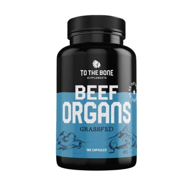 To The Bone Supplements - Grassfed Beef Organs