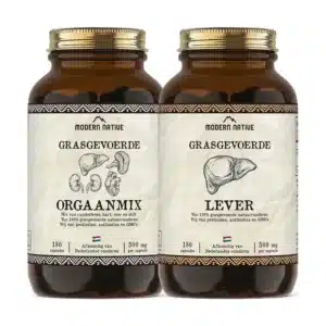Modern Native Start Bundel - Grasgevoerde runderlever en Orgaanmix.