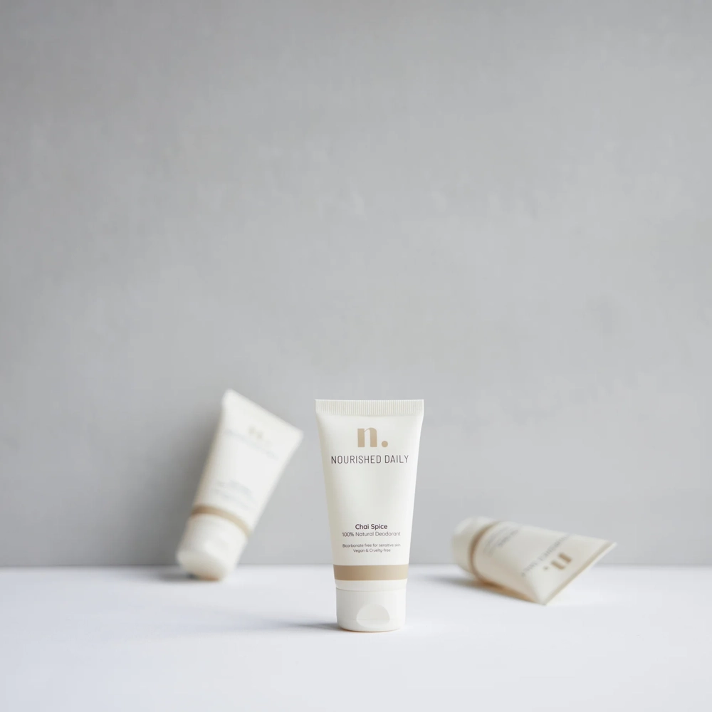 Nourished Daily - Deodorant Gevoelige Huid - Chai Spice