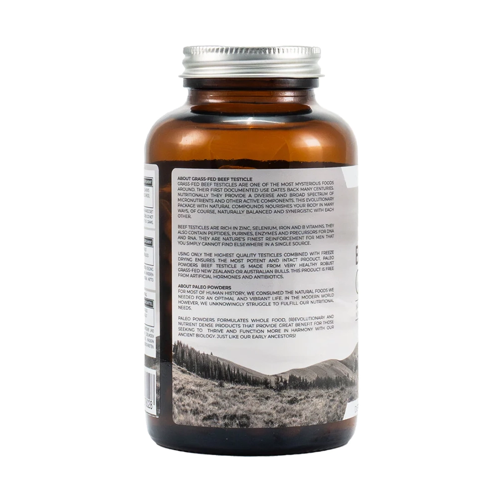 Paleo Powders - Beef Testicles - Grass-Fed