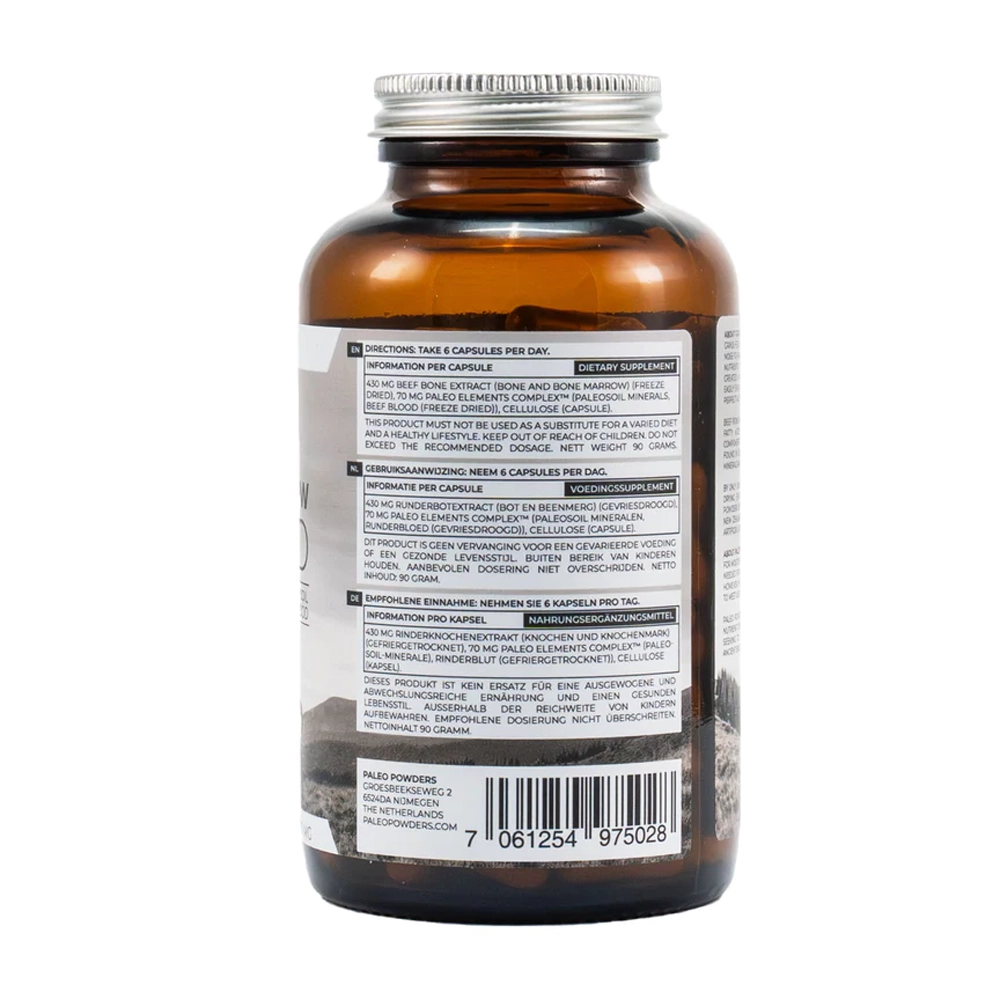 Paleo Powders - Beef Bone&Marrow - Grass-Fed