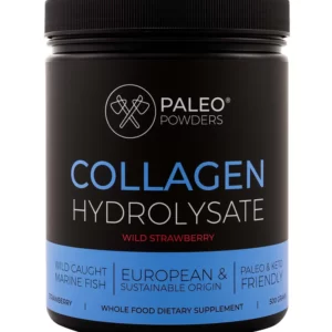 Paleo Powders - Collagen Hydrolysate - Fish - Wild Strawberry