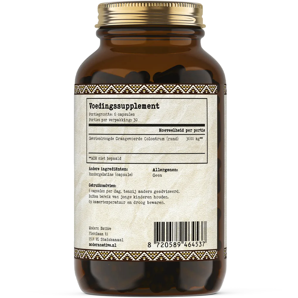 Modern Native - Grasgevoerde Colostrum