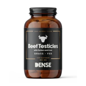 Dense - Beef Testicles with oysters and liver