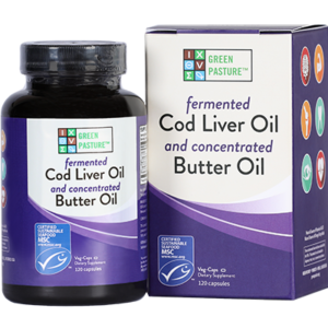 Green Pasture - Gefermenteerde Levertraan/Boter Olie Capsules