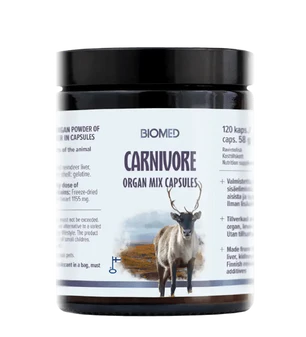 Biomed - Carnivore Organ Mix Capsules