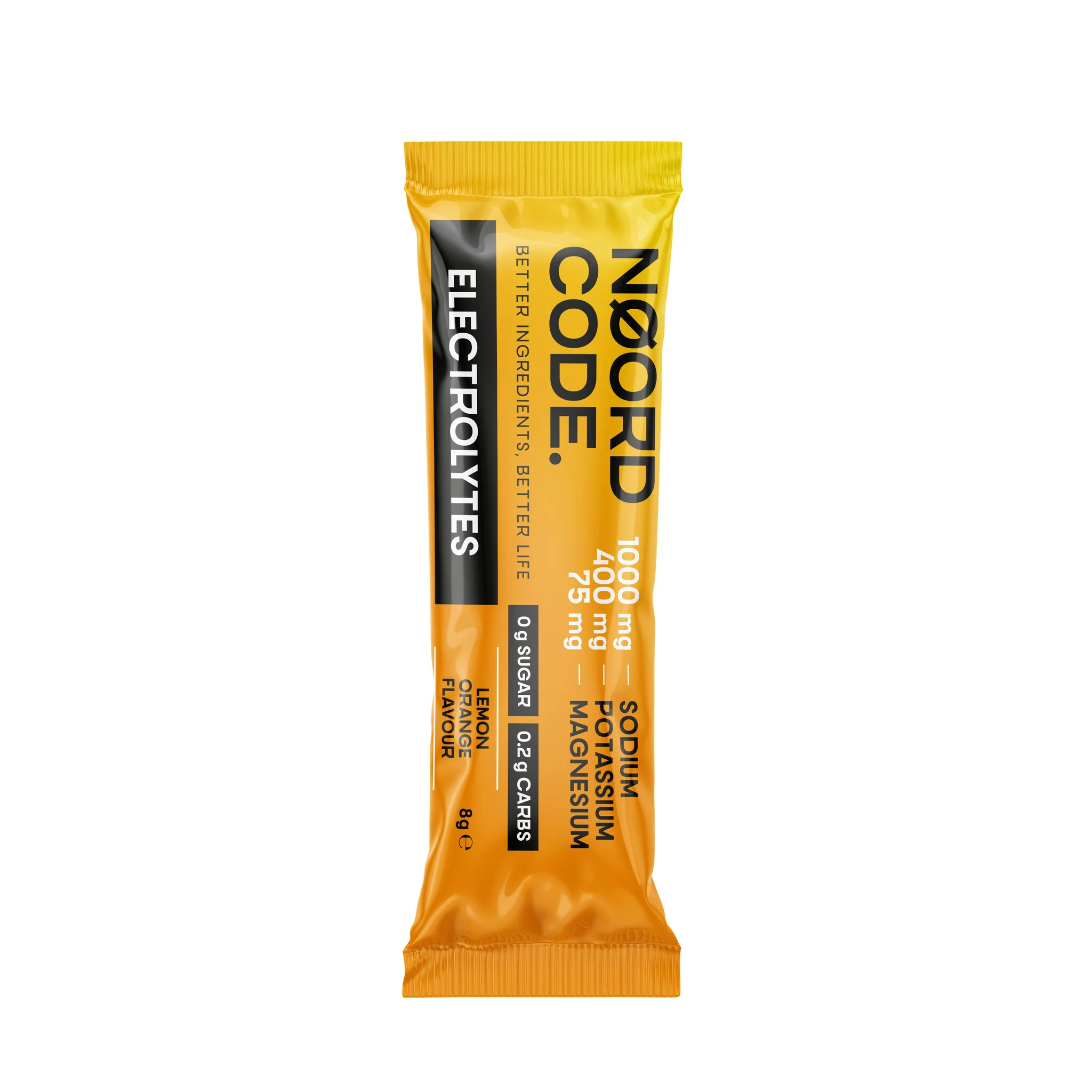 NoordCode - Electrolytes Lemon Orange - Stick Packs