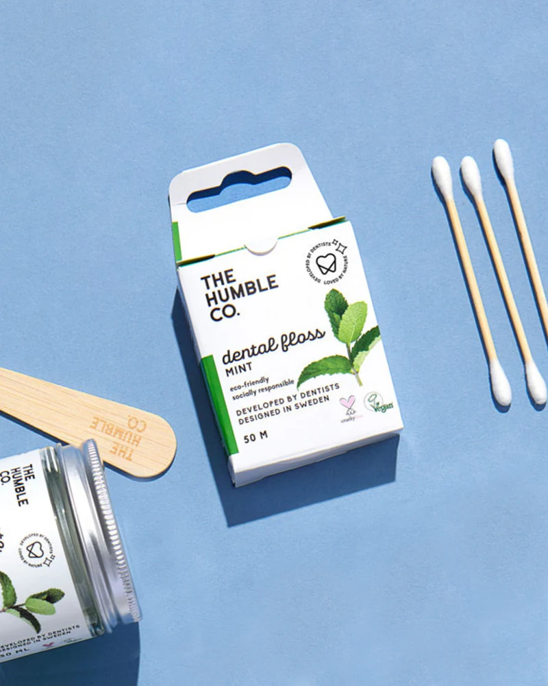 The Humble Co. - Dental Floss - Fresh Mint 50 m