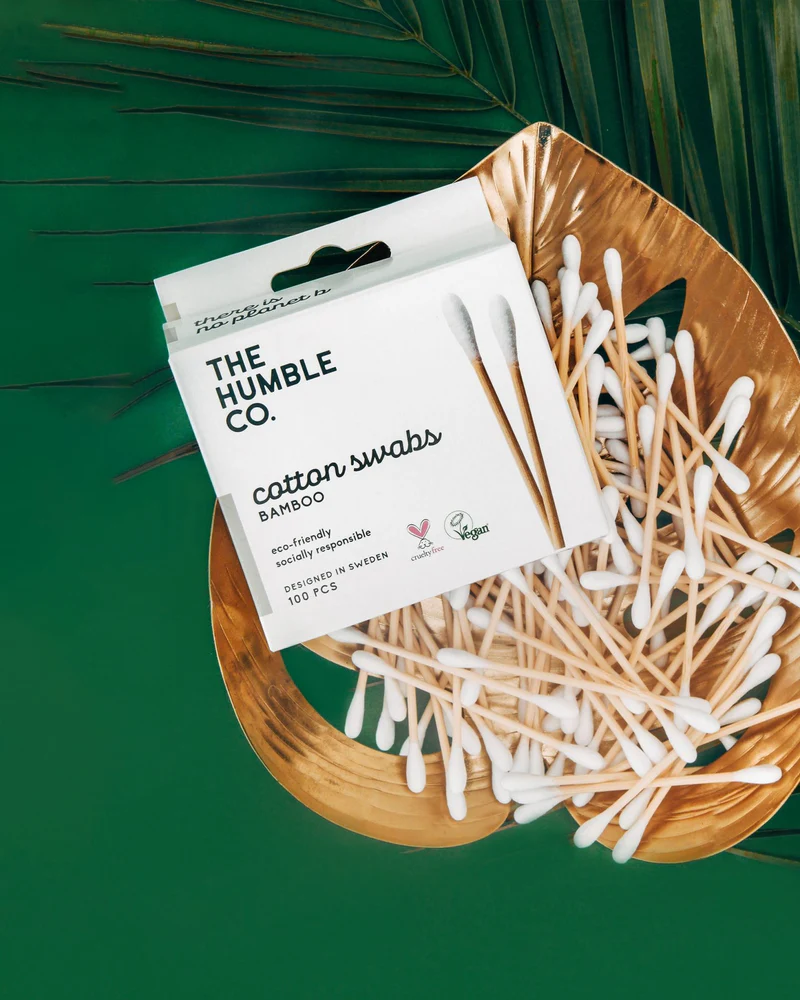 The Humble Co. - Cotton Swabs - White 100-pack