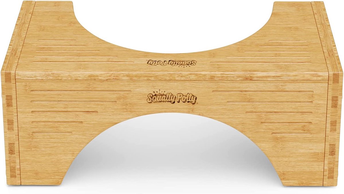 Squatty Potty Toiletkrukje - Bamboo Flip