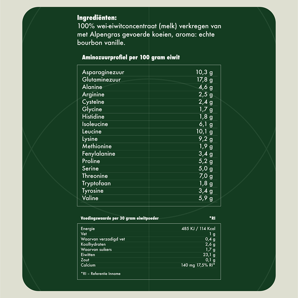 Elvou - Grasgevoerde Whey Vanille
