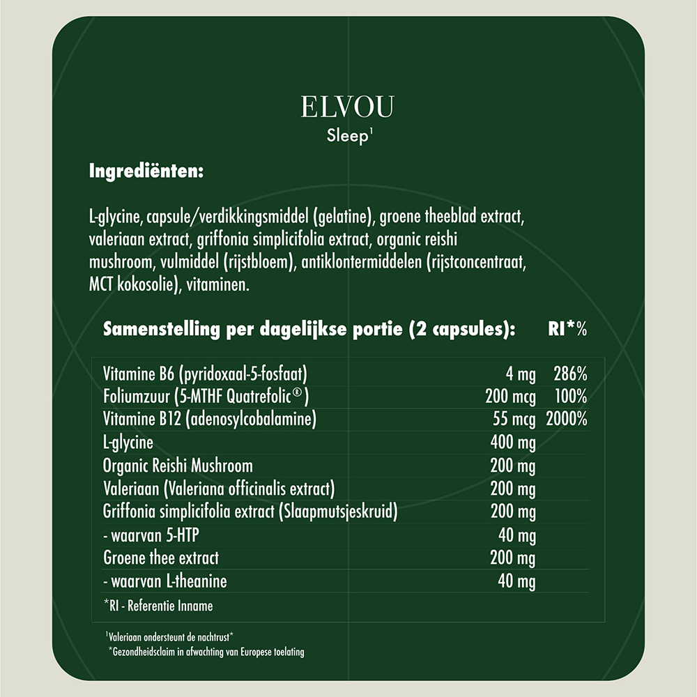 Elvou - Sleep Formula
