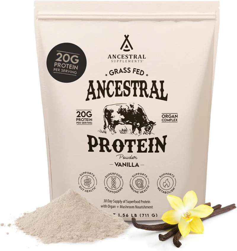 Ancestral Supplements - Protein Powder - Vanilla