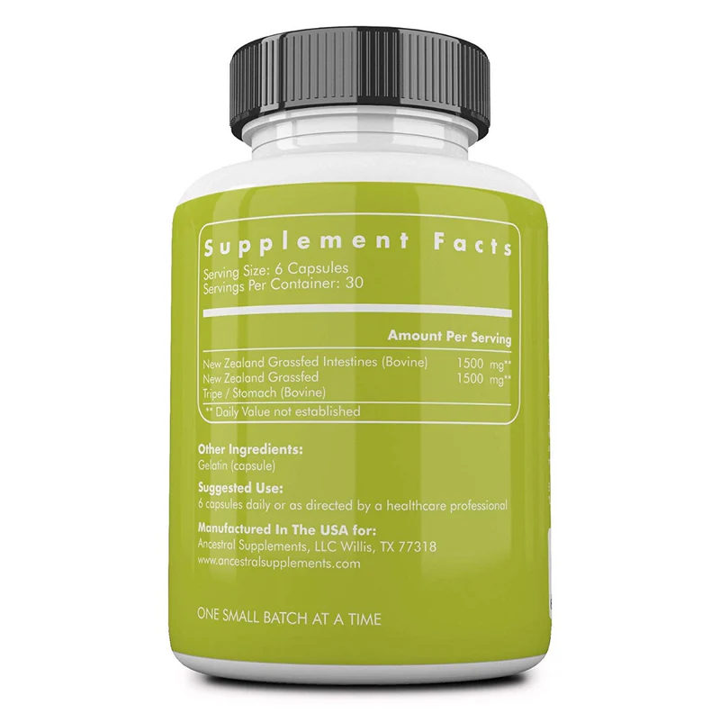 Ancestral Supplements - Runderdarmen Capsules