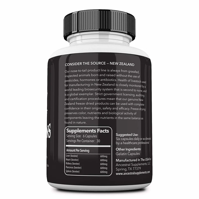 Ancestral Supplements - Runderorganen
