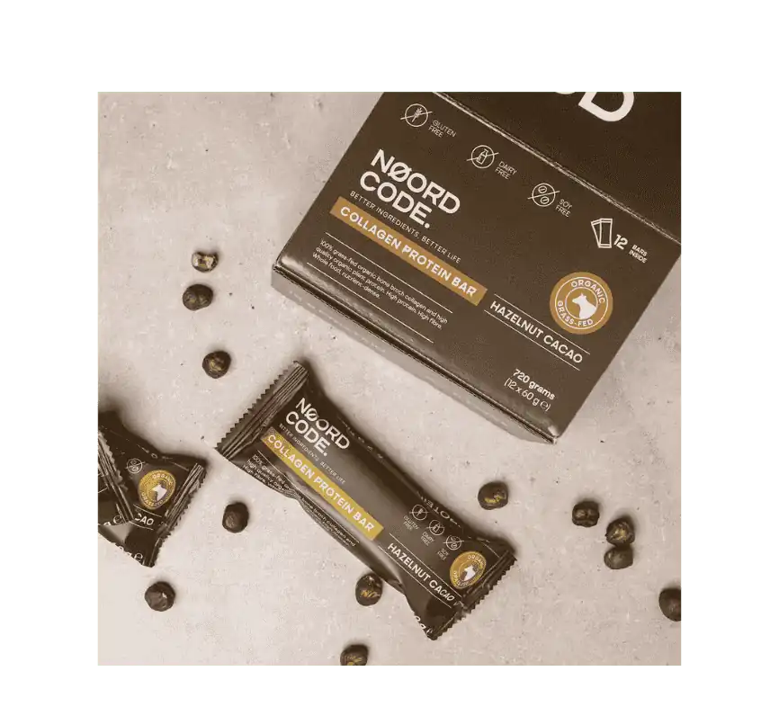 NoordCode - Collagen Protein Bar Hazelnut Cacao