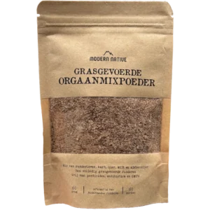 Modern Native - Grasgevoerde Orgaanmix Poeder